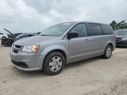 Salvage cars for sale at Houston, TX auction: 2013 Dodge Grand Caravan SE