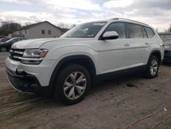 Salvage cars for sale at York Haven, PA auction: 2018 Volkswagen Atlas SE