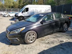 Salvage cars for sale from Copart Waldorf, MD: 2015 Hyundai Sonata SE