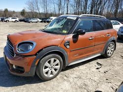 Salvage cars for sale at auction: 2017 Mini Cooper Countryman ALL4