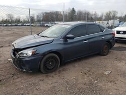Salvage cars for sale at Chalfont, PA auction: 2016 Nissan Sentra S