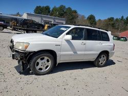 Salvage cars for sale from Copart Mendon, MA: 2005 Toyota Highlander Limited
