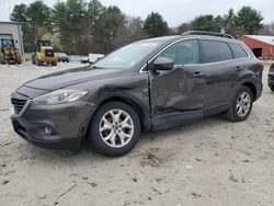 Salvage cars for sale from Copart Mendon, MA: 2015 Mazda CX-9 Touring