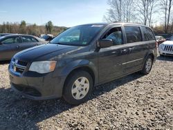 Salvage cars for sale at Candia, NH auction: 2011 Dodge Grand Caravan Express