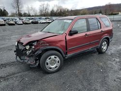 Salvage cars for sale at Grantville, PA auction: 2006 Honda CR-V LX
