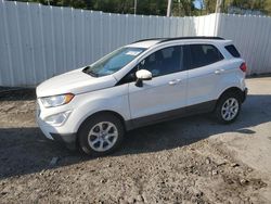 Salvage cars for sale at West Mifflin, PA auction: 2019 Ford Ecosport SE