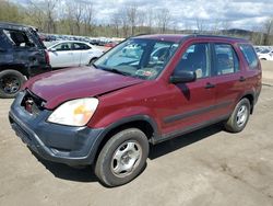 Salvage cars for sale at Marlboro, NY auction: 2003 Honda CR-V LX