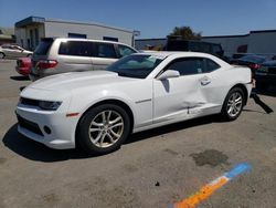 Salvage cars for sale at Hayward, CA auction: 2015 Chevrolet Camaro LS