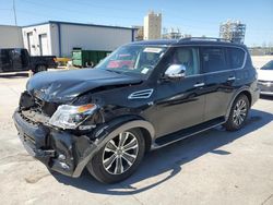 Salvage cars for sale at New Orleans, LA auction: 2019 Nissan Armada SV