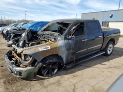 Salvage cars for sale at Woodhaven, MI auction: 2014 Dodge RAM 1500 SLT