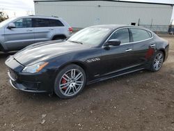 Salvage cars for sale from Copart Rocky View County, AB: 2017 Maserati Quattroporte S