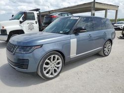 Salvage cars for sale from Copart West Palm Beach, FL: 2018 Land Rover Range Rover HSE