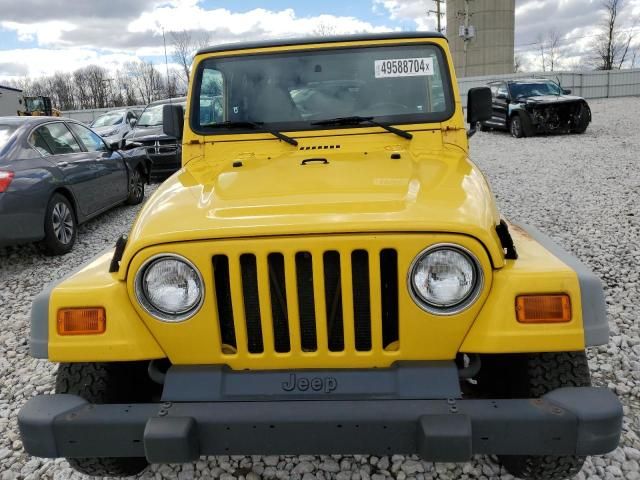 2001 Jeep Wrangler / TJ Sport