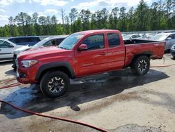 Salvage cars for sale at Harleyville, SC auction: 2017 Toyota Tacoma Access Cab