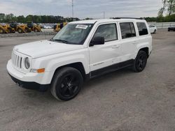 Salvage cars for sale at Dunn, NC auction: 2017 Jeep Patriot Latitude