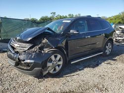 Chevrolet salvage cars for sale: 2017 Chevrolet Traverse LT