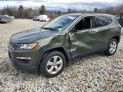 Salvage cars for sale from Copart Candia, NH: 2018 Jeep Compass Latitude