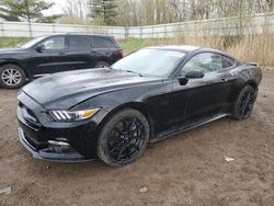 Salvage cars for sale from Copart Davison, MI: 2016 Ford Mustang GT