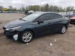 Vehiculos salvage en venta de Copart Chalfont, PA: 2018 Chevrolet Cruze LT