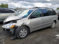 Salvage cars for sale at Arlington, WA auction: 2009 Toyota Sienna CE