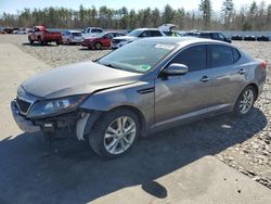 Salvage cars for sale at Windham, ME auction: 2013 KIA Optima EX