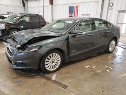 Salvage cars for sale at Franklin, WI auction: 2016 Ford Fusion SE Phev