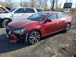 Salvage cars for sale from Copart Marlboro, NY: 2021 Nissan Altima Platinum