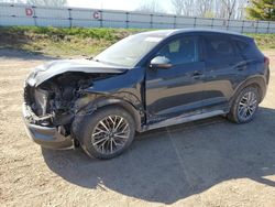 Salvage cars for sale from Copart Davison, MI: 2019 Hyundai Tucson Limited