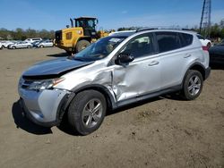 Toyota Rav4 salvage cars for sale: 2015 Toyota Rav4 XLE