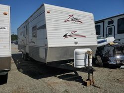 Crossroads Travel Trailer salvage cars for sale: 2007 Crossroads Travel Trailer