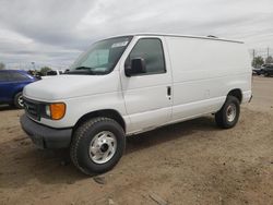 Ford salvage cars for sale: 2005 Ford Econoline E250 Van