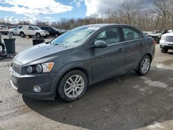 Salvage cars for sale at Ellwood City, PA auction: 2015 Chevrolet Sonic LT