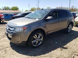 Salvage cars for sale at Columbus, OH auction: 2013 Ford Edge SEL