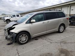 Salvage cars for sale at Louisville, KY auction: 2017 Toyota Sienna XLE