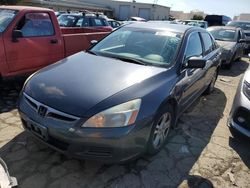 Honda salvage cars for sale: 2006 Honda Accord SE