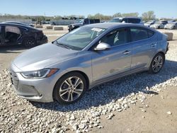 Salvage cars for sale from Copart Kansas City, KS: 2017 Hyundai Elantra SE