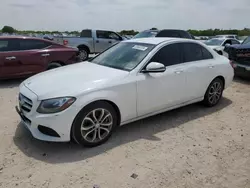 Salvage cars for sale from Copart San Antonio, TX: 2016 Mercedes-Benz C300