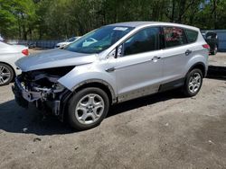 Salvage cars for sale from Copart Austell, GA: 2017 Ford Escape S