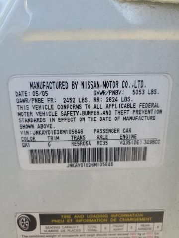 2006 Infiniti M35 Base