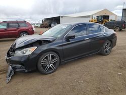 Salvage cars for sale at Brighton, CO auction: 2017 Honda Accord Sport Special Edition
