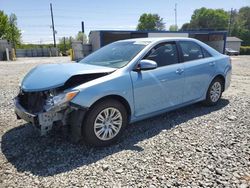 Salvage cars for sale at Mebane, NC auction: 2012 Toyota Camry Base