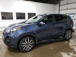 Salvage cars for sale from Copart Blaine, MN: 2017 KIA Sportage EX