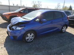 Salvage cars for sale from Copart Lansing, MI: 2015 Honda FIT LX