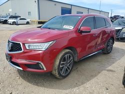 Salvage cars for sale at Haslet, TX auction: 2018 Acura MDX Advance