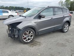 Salvage cars for sale from Copart Dunn, NC: 2014 Ford Escape Titanium