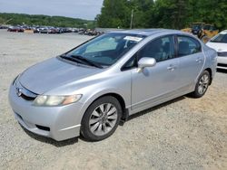 Salvage cars for sale from Copart Concord, NC: 2010 Honda Civic EXL