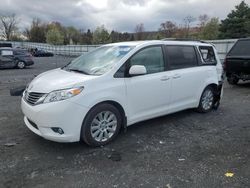 Salvage cars for sale from Copart Grantville, PA: 2013 Toyota Sienna XLE