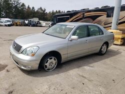 Salvage cars for sale at Eldridge, IA auction: 2002 Lexus LS 430