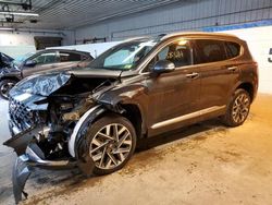 Salvage cars for sale at auction: 2023 Hyundai Santa FE Calligraphy