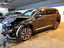 Salvage cars for sale at Candia, NH auction: 2023 Hyundai Santa FE Calligraphy